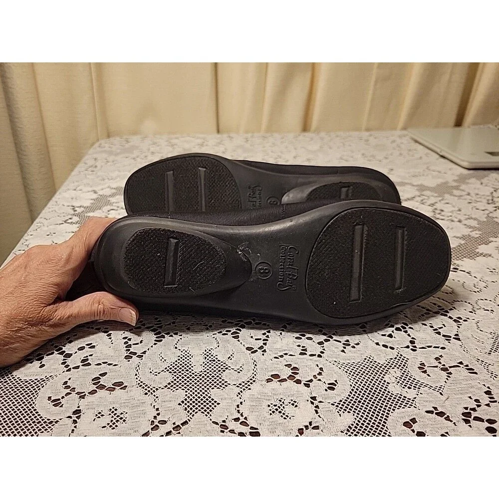 Womens Black Coral Bay Slip on Shoes - 8 Medium ~ Business Casual ~ Comfy